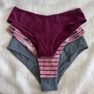 Set of 3 Victoria’s Secret Cheeksters. Never worn!